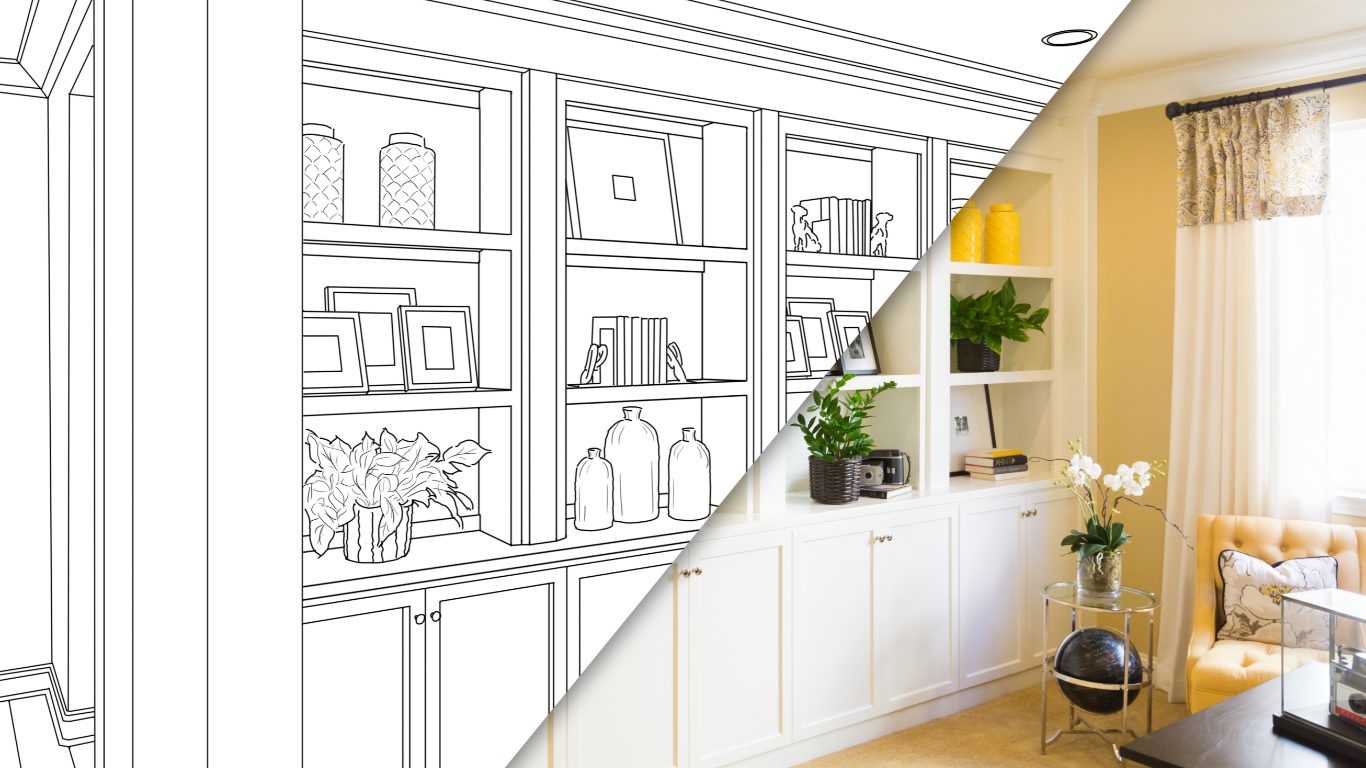 Enhancing Home Aesthetics with Custom Built-Ins: Innovative Shelving ...