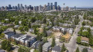 Calgary neighbourhood housing and infill development